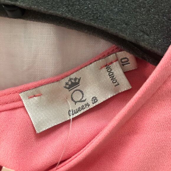 ASOS pink Ruffle mini Dress - Picture 5 of 10